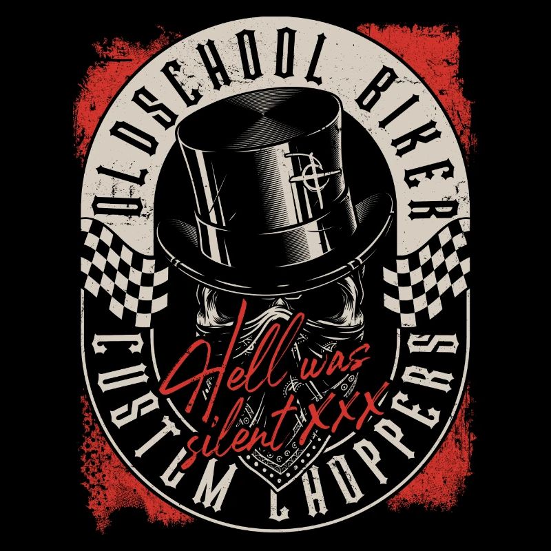 Custom Chopper Biker