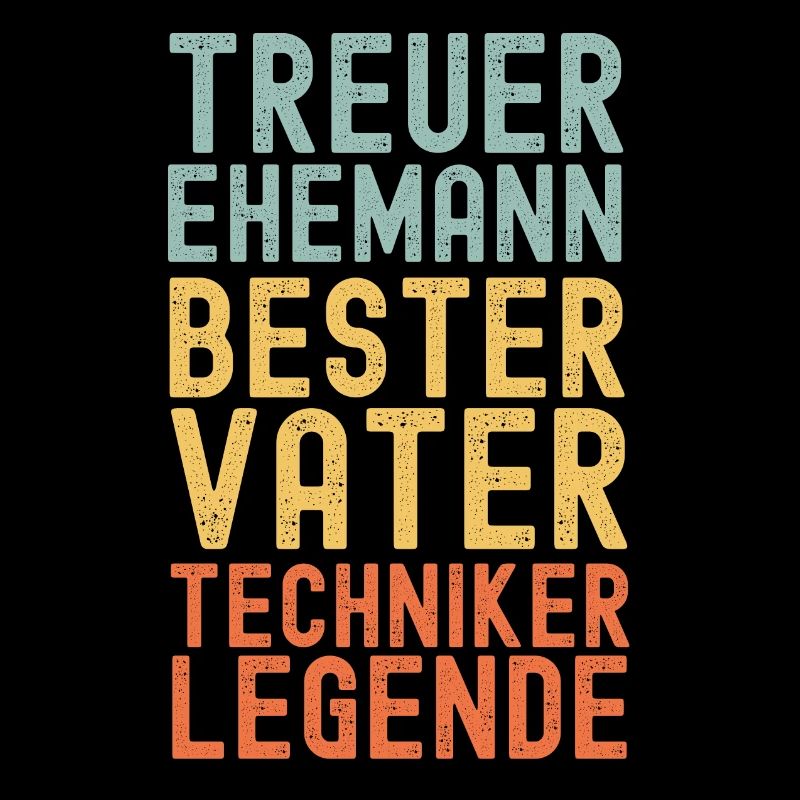 Ehemann Vater Legendärer Techniker retro vintage