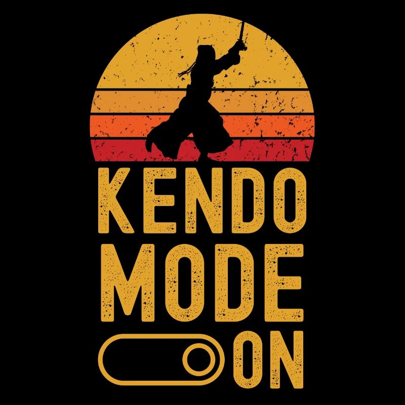 Mode Kendo sur rétro vintage