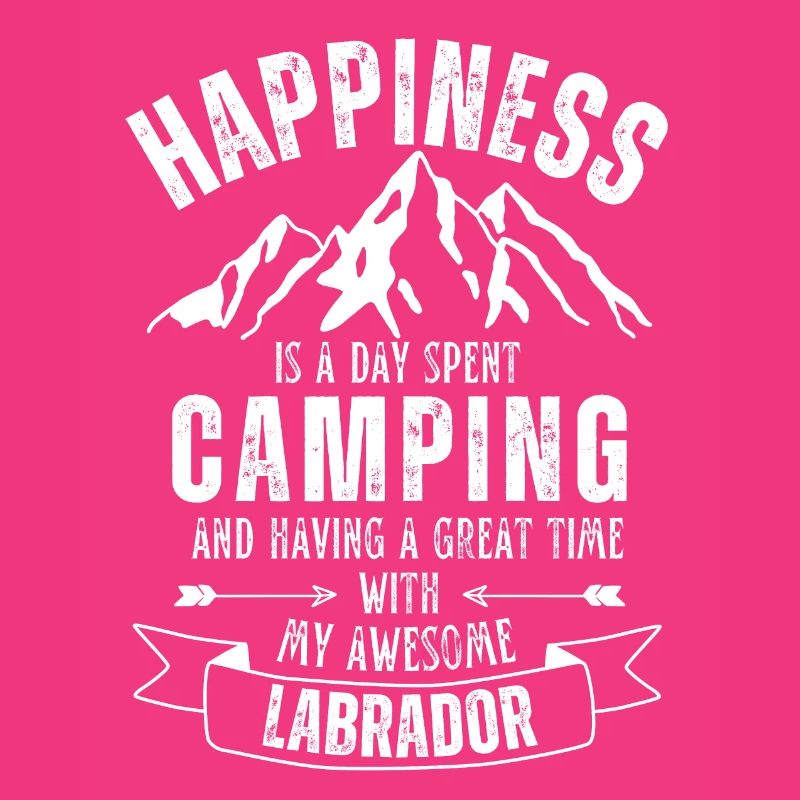 Camping et Labrador