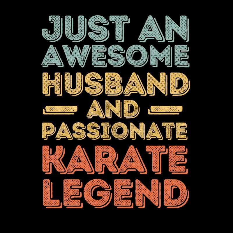 Husband Karate retro