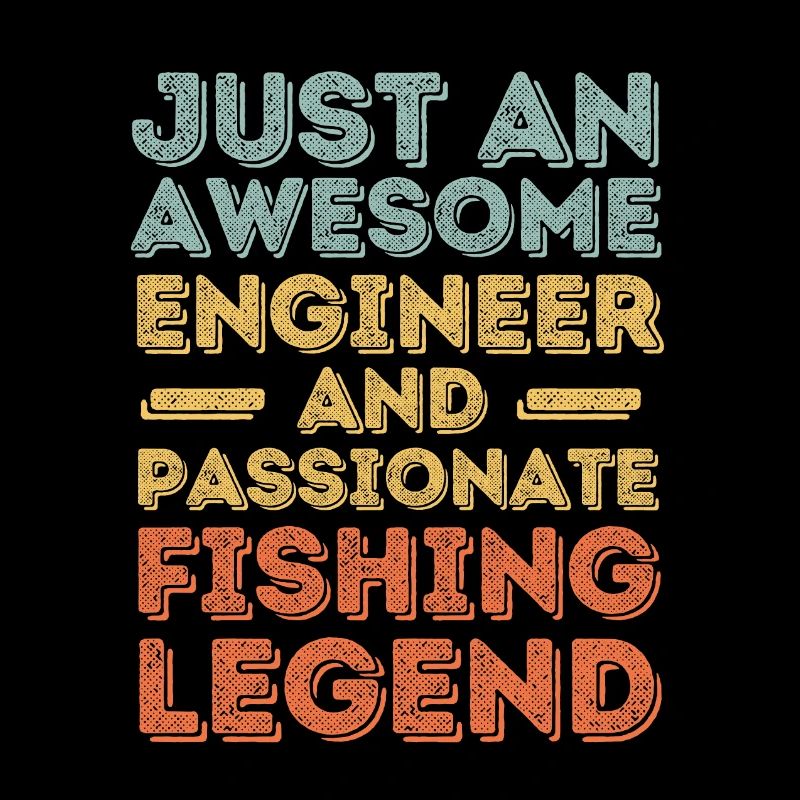 Engineer fishing retro