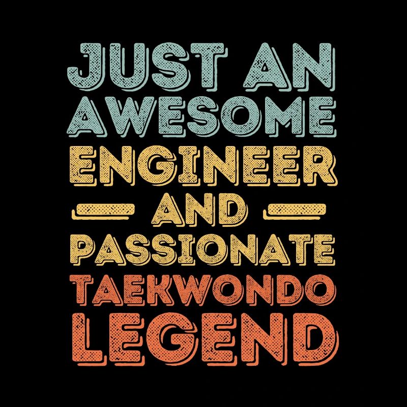 Engineer Taekwondo retro