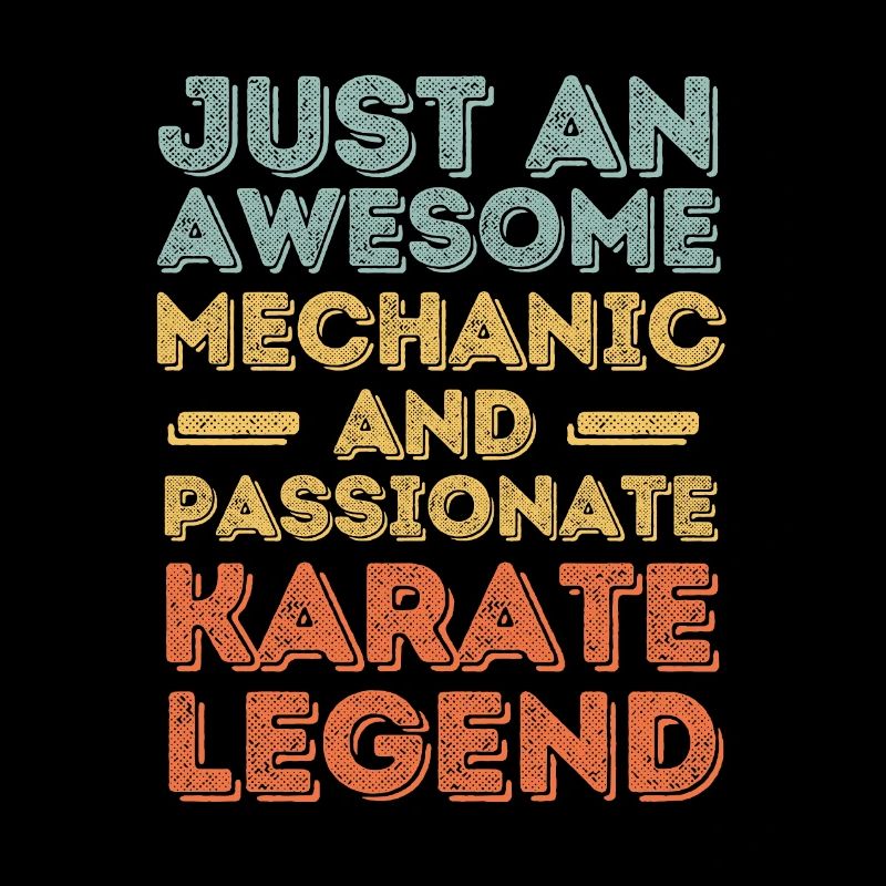 Mechanic Karate retro