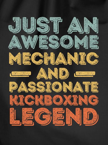 Mechanic kickboxing retro