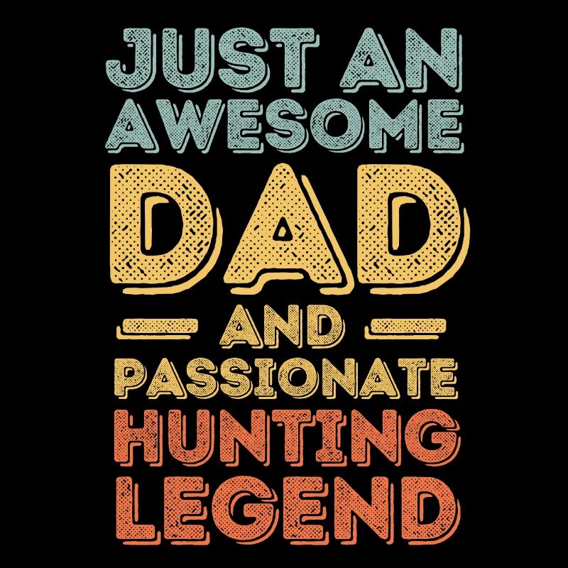 Dad hunt retro