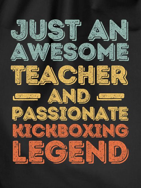 Teacher Kickboxing retro