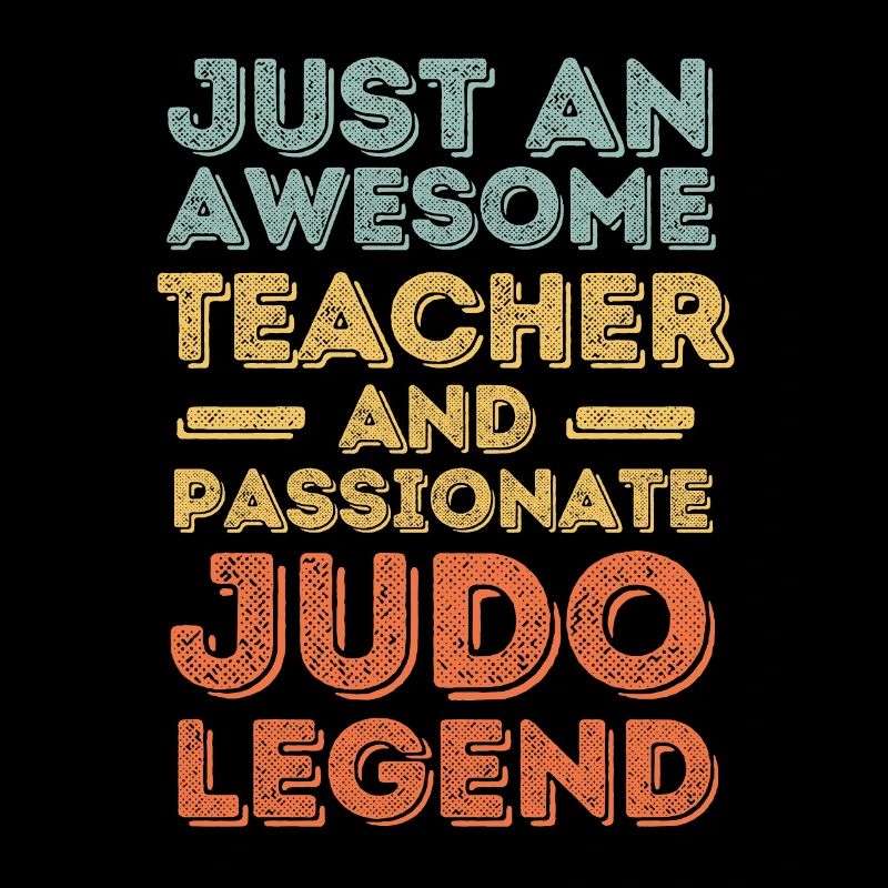 Professeur de Judo rétro