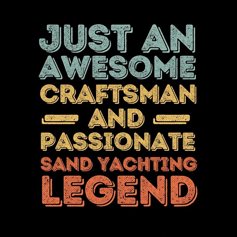 Artisan sand sailing retro