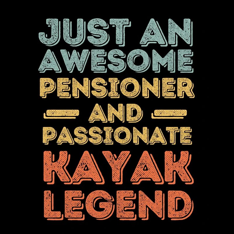 Pensioner Kayak retro
