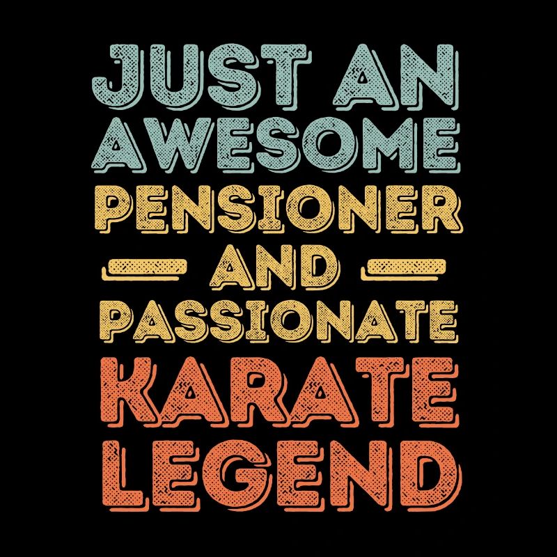 Pensioner Karate retro