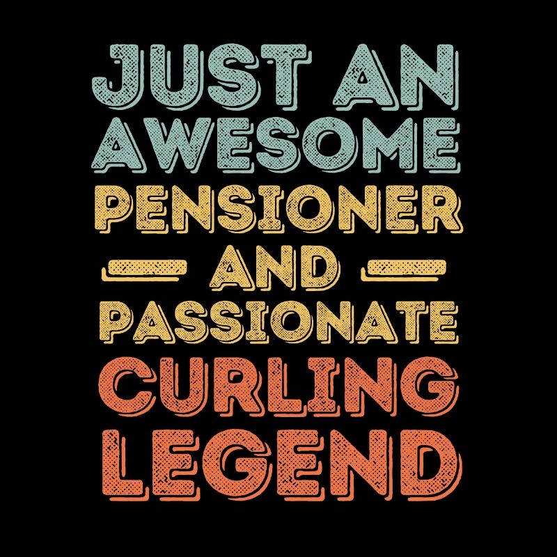 Rentner Curling retro