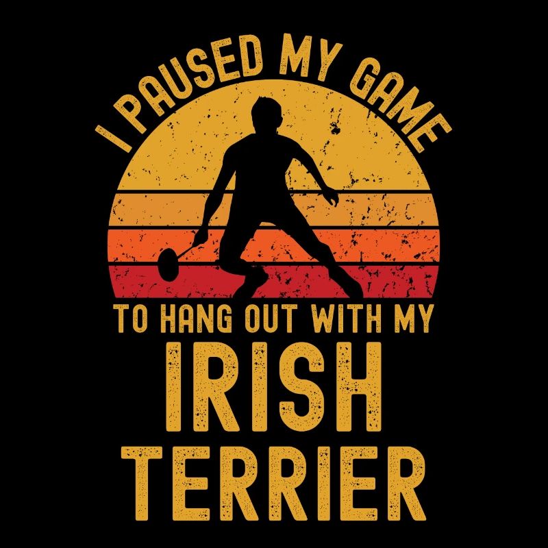 Badminton and Irish Terriers
