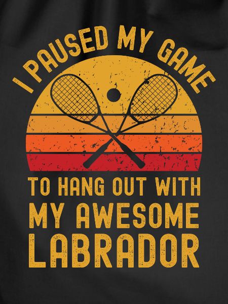 Squash and Labrador
