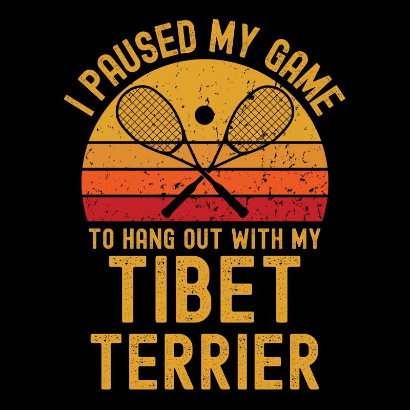 Squash and Tibetan Terrier