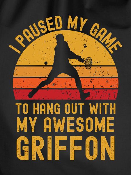 Tennis und Griffon