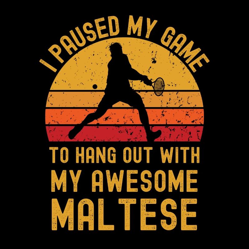 Tennis and Maltese