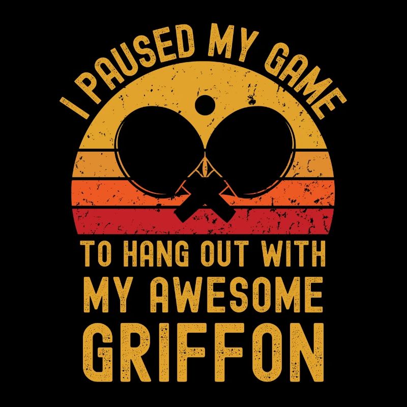 Table tennis and griffon