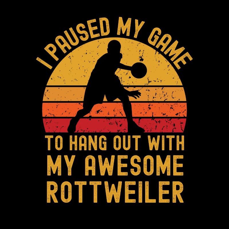 Basketball et Rottweilers