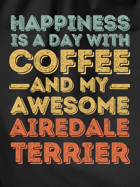 Airedale-Terrier Coffee Dog Cafe