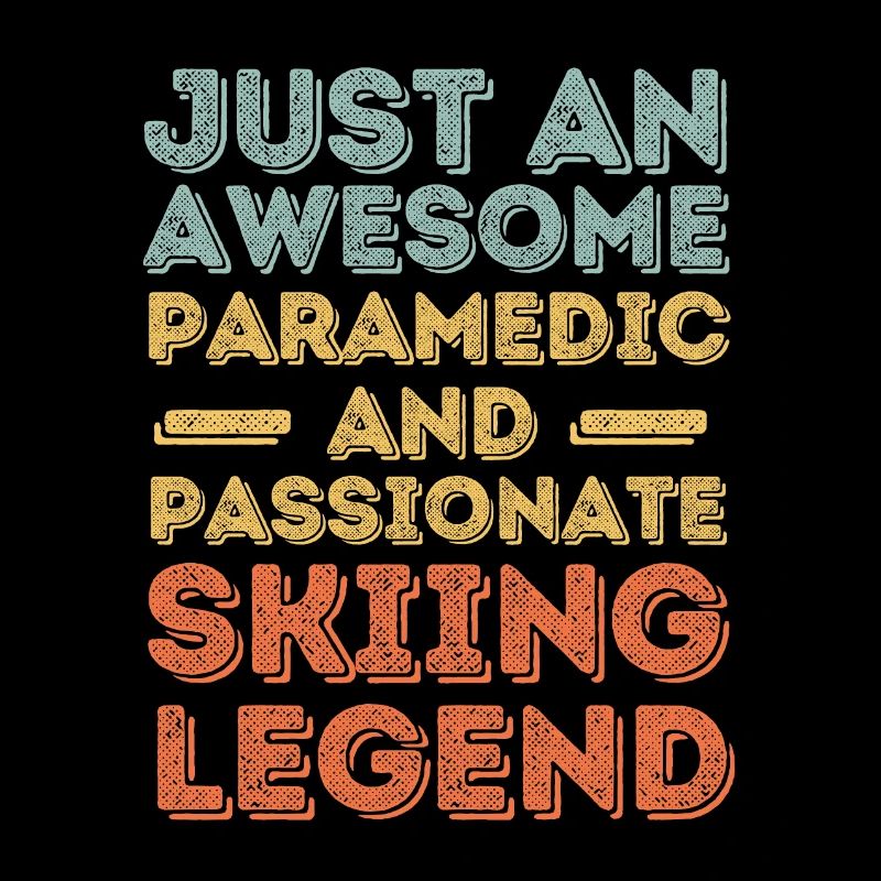 Paramedic Ski rétro