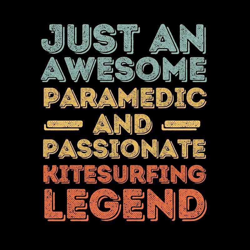 Paramedic Kitesurfing retro