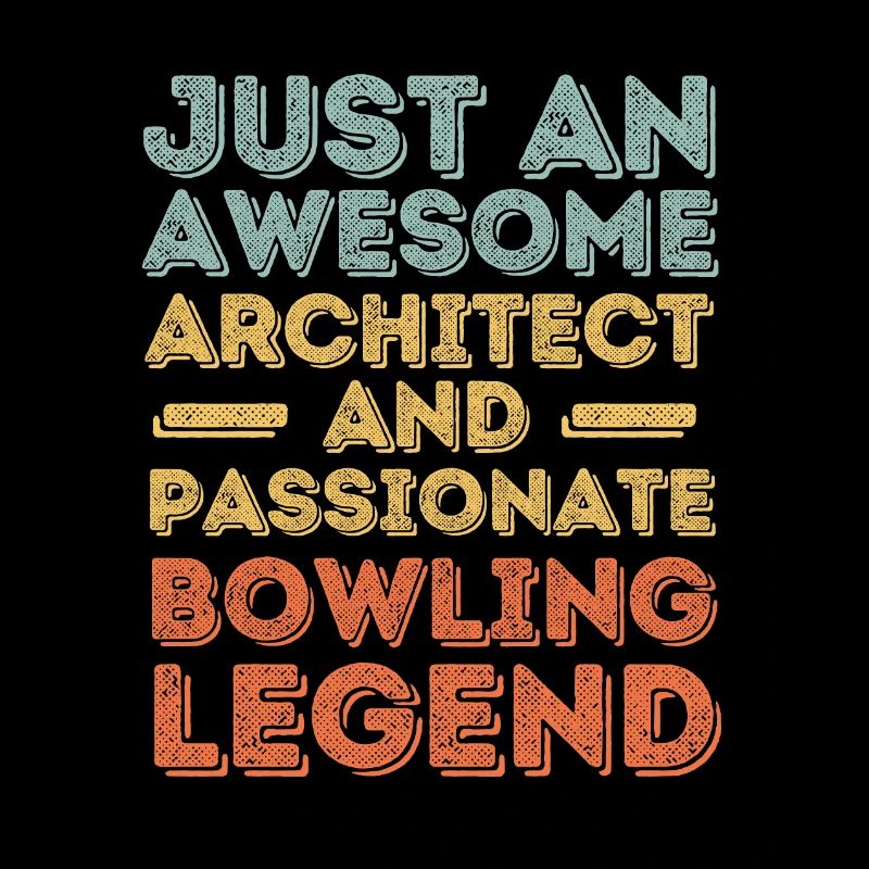 Architecte Bowling rétro