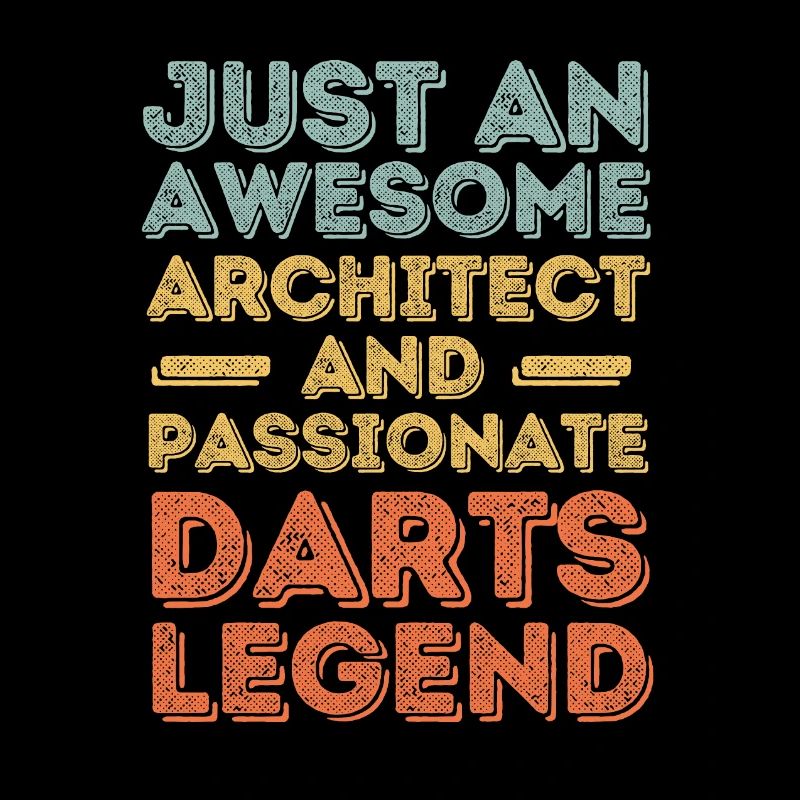 Architecte Darts rétro