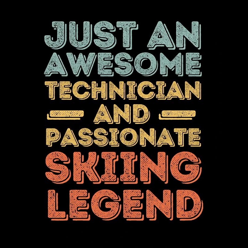 Technicien Ski rétro