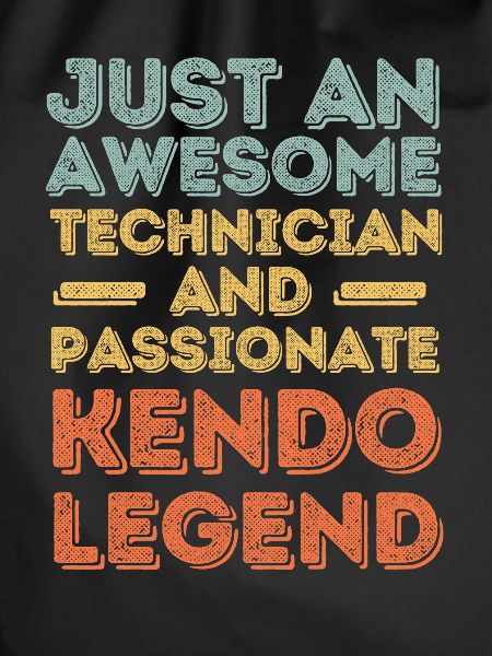 Techniker Kendo retro