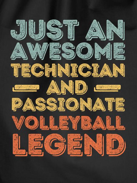 Technician Volleyball retro