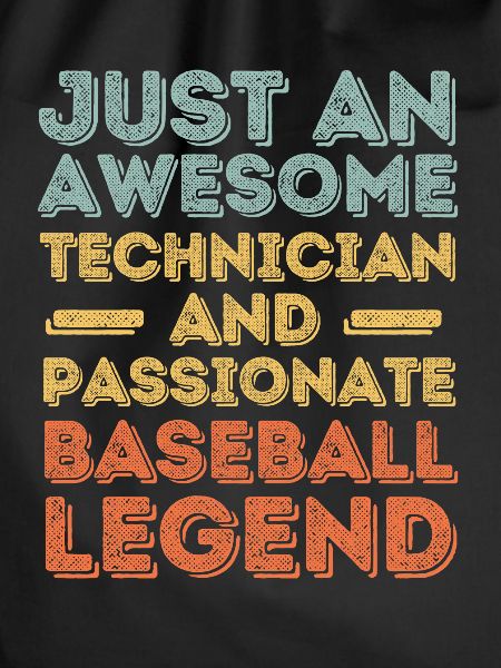 Techniker Baseball retro