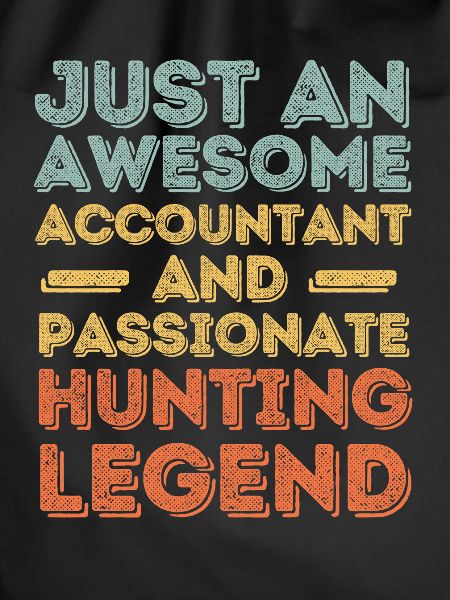 Accountant hunting retro