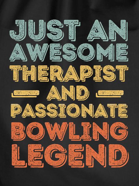 Therapist Bowling retro
