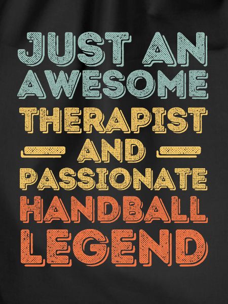 Therapeut Handball retro