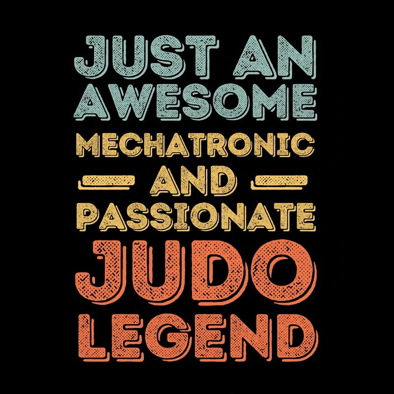 Mécatronique Technicien Judo rétro