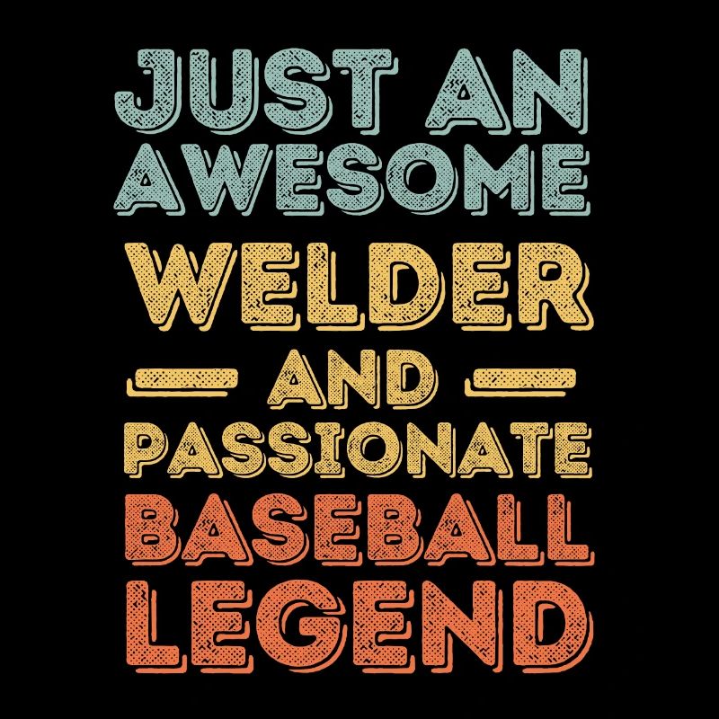 Welder baseball retro