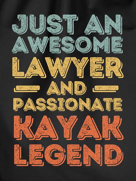 Lawyer kayak retro