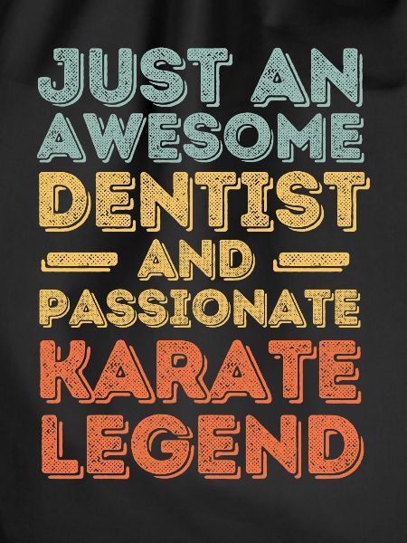 Dentist Karate retro