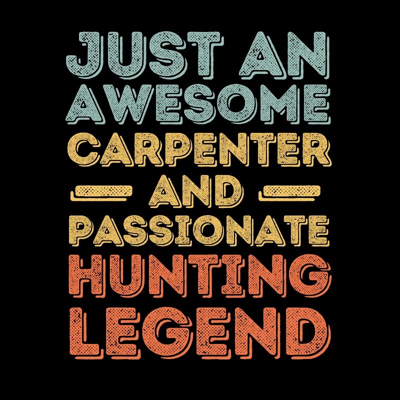 Charpentier chasse rétro