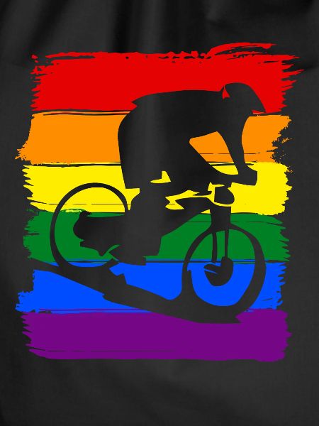 Biking LGBT Pride