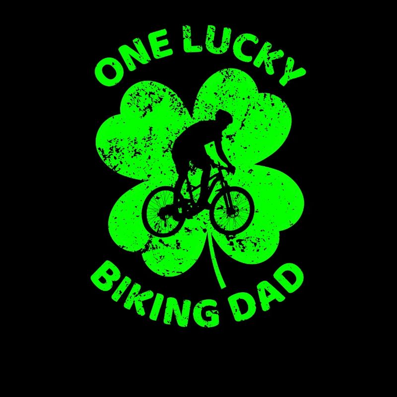 Trèfle de la Saint-Patrick à vélo