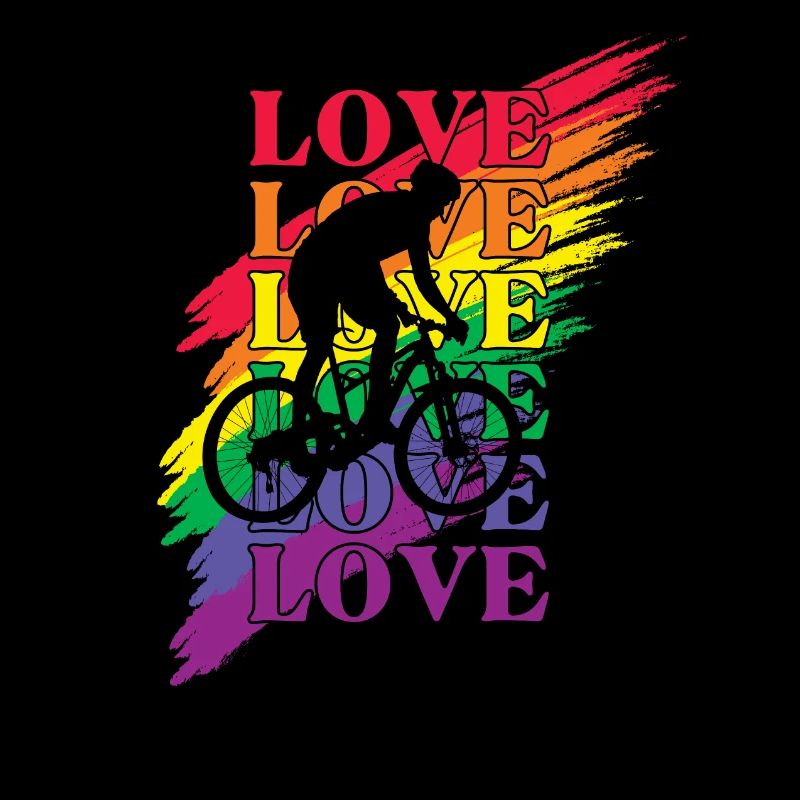 Radfahren LGBT Pride