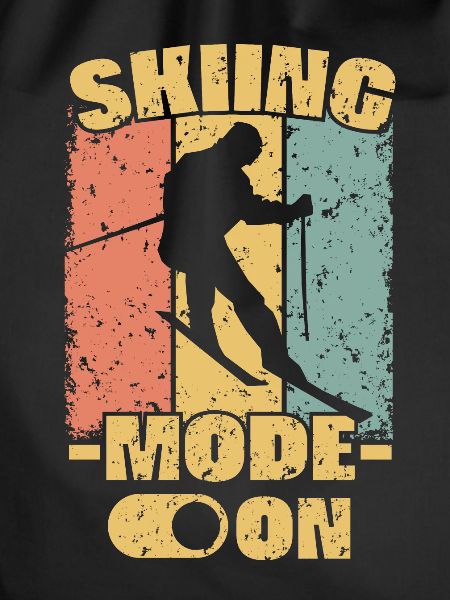 Skiing retro