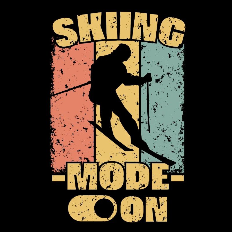 Skiing retro