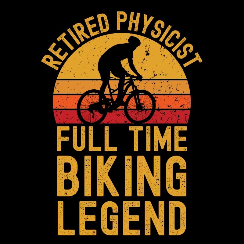 Retired physicist biking legend