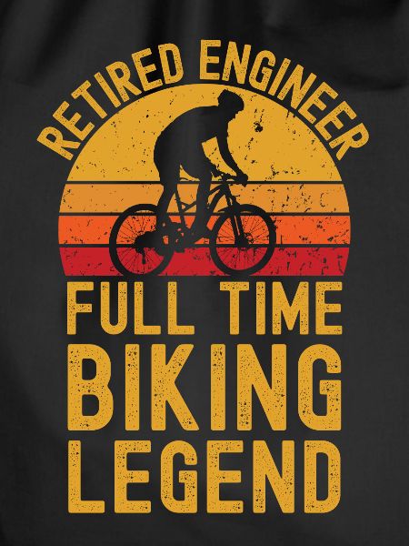 Retired engineer biking legend