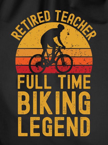 Retired teacher biking legend