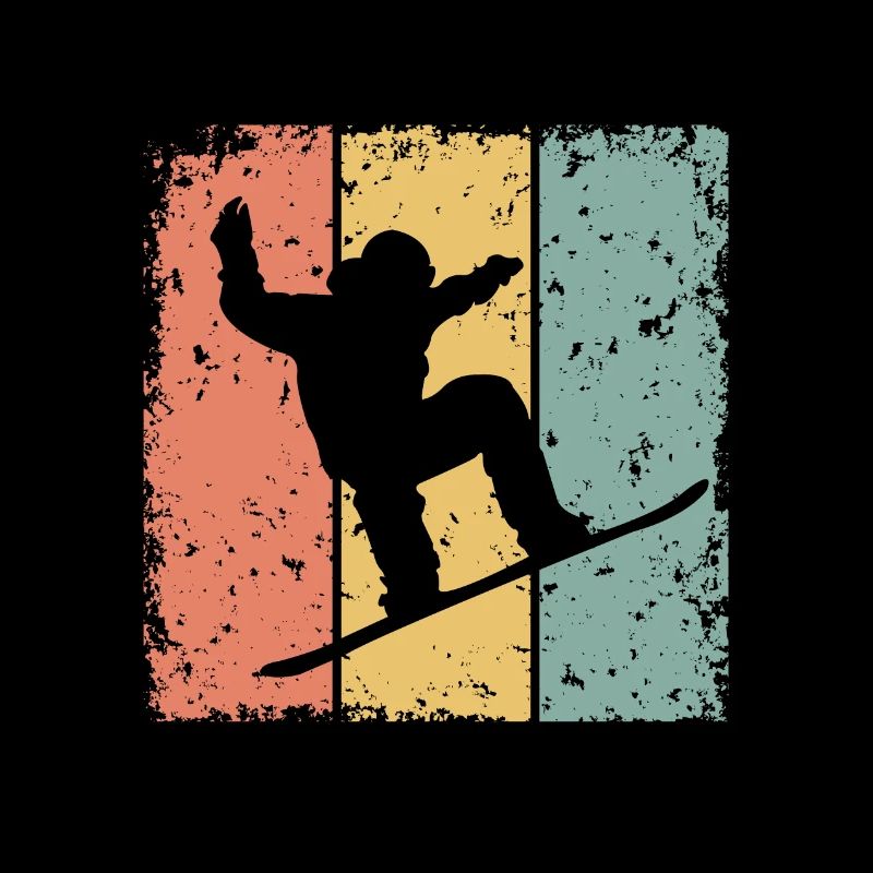 Snowboarding retro