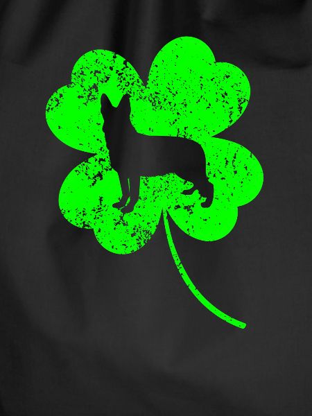German-shepherd St.Patrick's day Shamrock